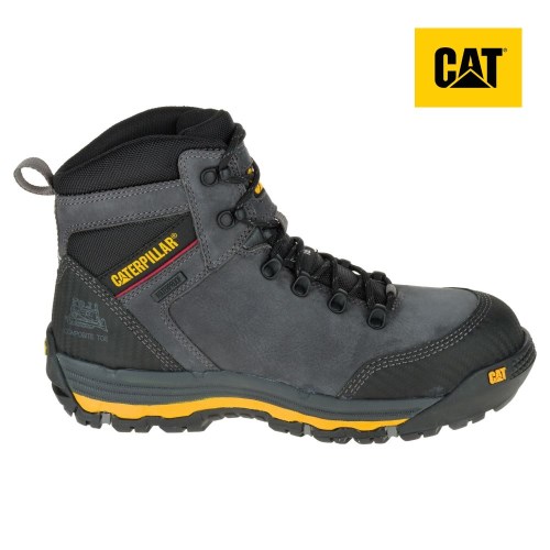 Caterpillar Munising 6" Waterproof Composite Toe S3 HRO SRA Miesten Turvakengät Mustat (YKINF)